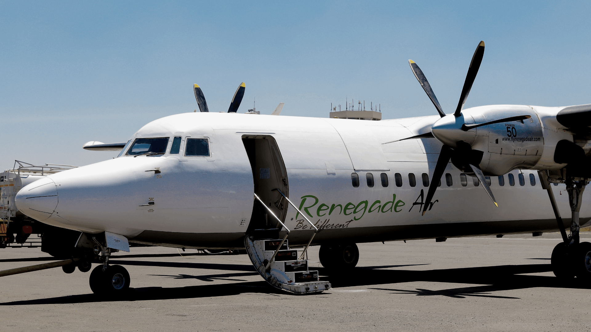 Renegade Air aircraft on the apron